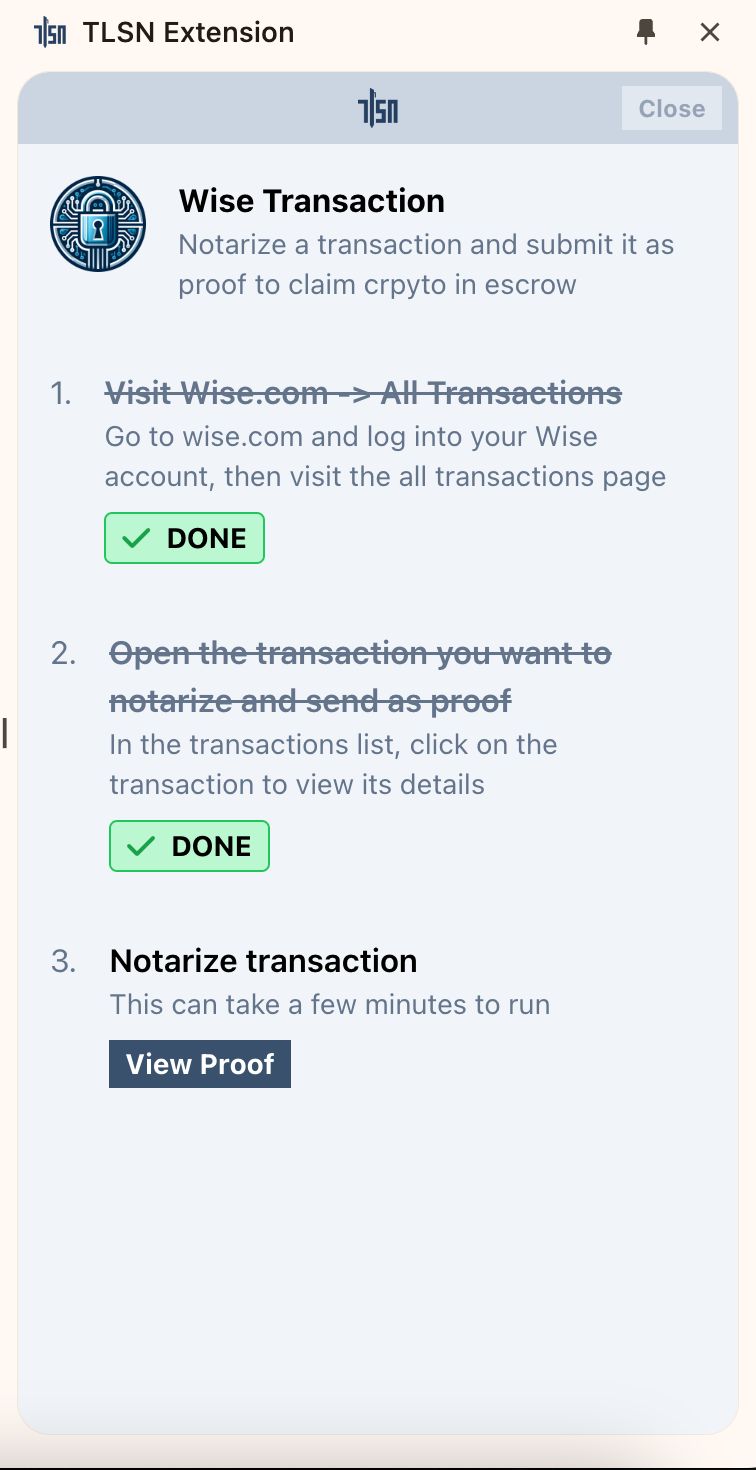Notar Exchange Scroll blockchain
